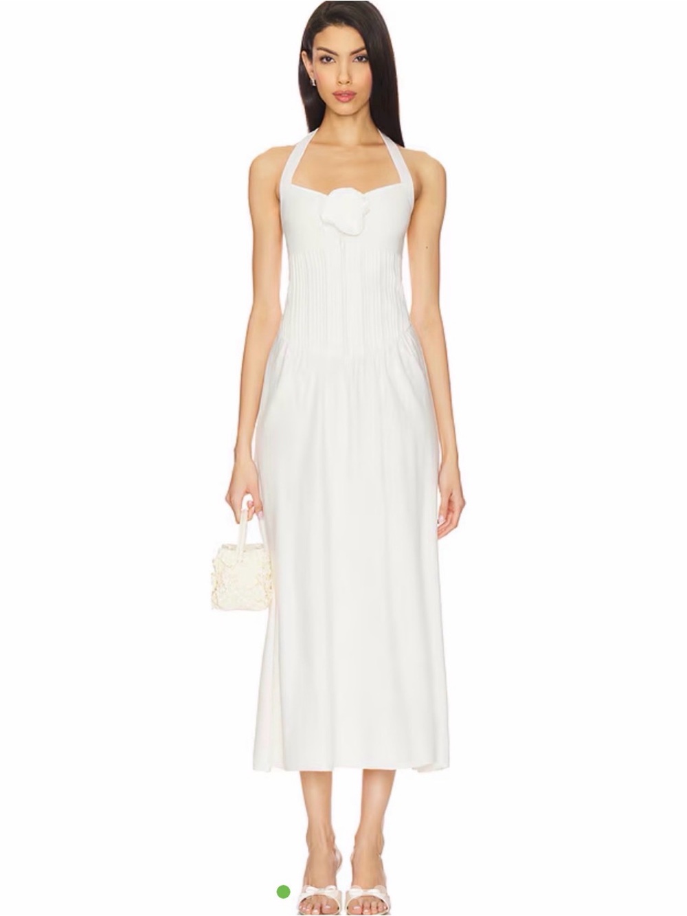 Majorelle Alora Midi Dress in Ivory